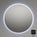 Inzolia Round Steam Free Mirror with LED Edge - 1000mm