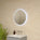 Inzolia Round Mirror with LED Edge - 600mm