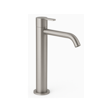 Entro Round Tall Basin Mixer Tap - Inox