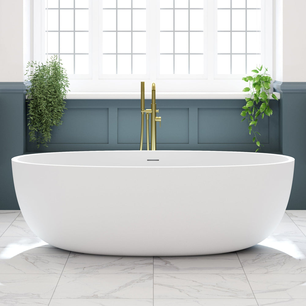 Lugano Freestanding Stone Bath 1600mm