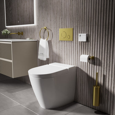 GSI Kube X Smart Toilet Swirlflush With Soft Close Seat - Back To Wall 59cm