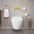GSI Kube X Smart Toilet Swirlflush With Soft Close Seat - Wall Hung 59cm