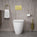 GSI Pura Back to Wall Swirlflush Pan and Slimline Soft Close Seat - 50cm