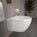 GSI Pura Wall Hung Swirlflush Pan and Wrapover Soft Close Seat - 55cm
