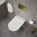 GSI Kube X Wall Hung Genius Pan and Slimline Soft Close Seat - 55cm