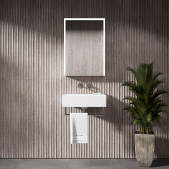 GSI Kube Towel Rail - Chrome 500mm