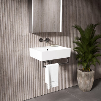 GSI Kube Towel Rail - Chrome 500mm