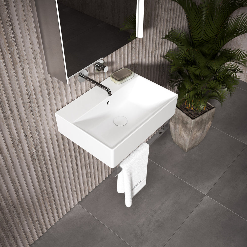 GSI Kube Towel Rail - Chrome 500mm