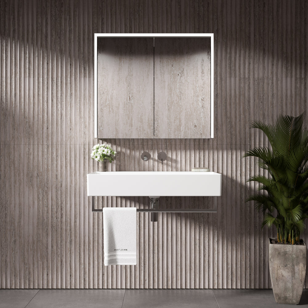 GSI Kube Towel Rail - Chrome 800mm