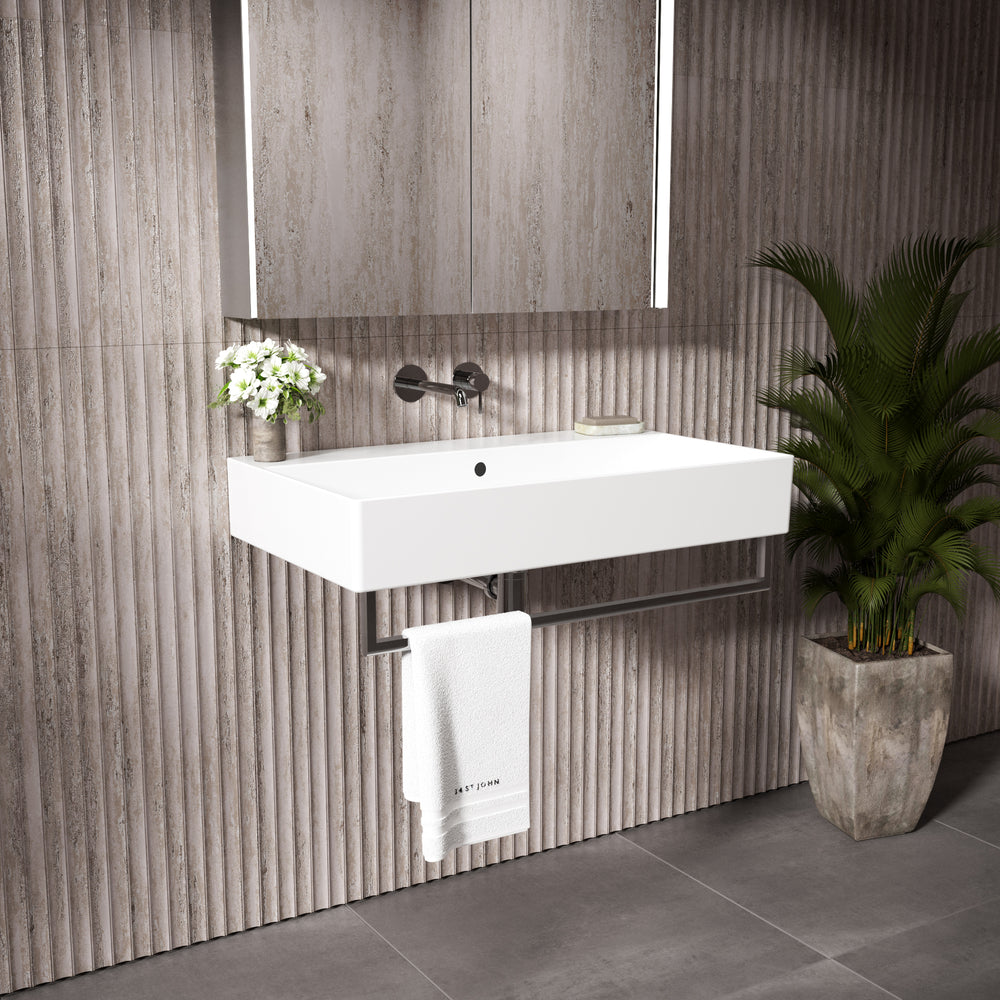 GSI Kube Towel Rail - Chrome 800mm