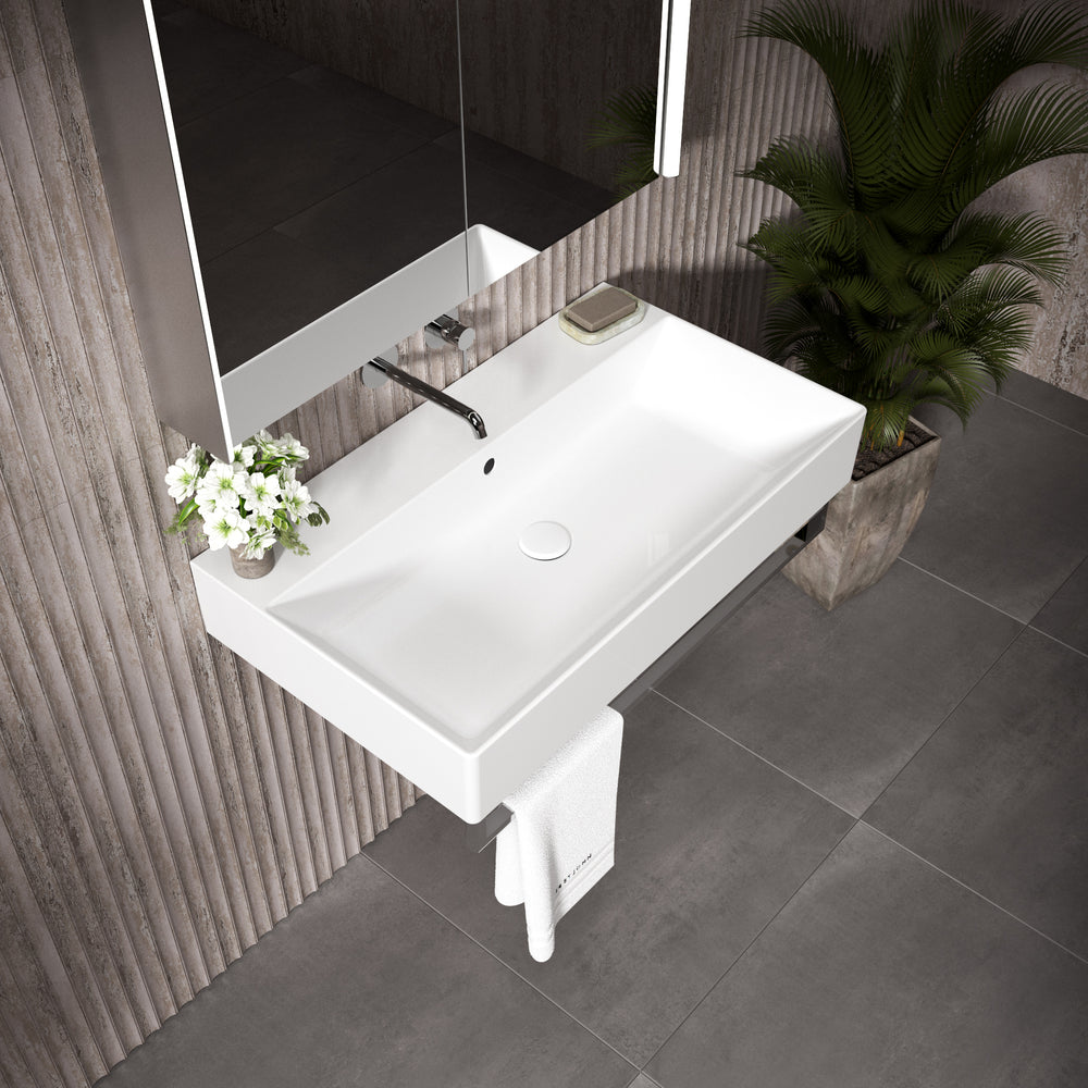 GSI Kube Towel Rail - Chrome 800mm