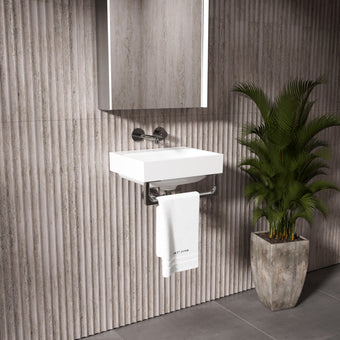 GSI Nubes Towel Rail - Chrome 400mm