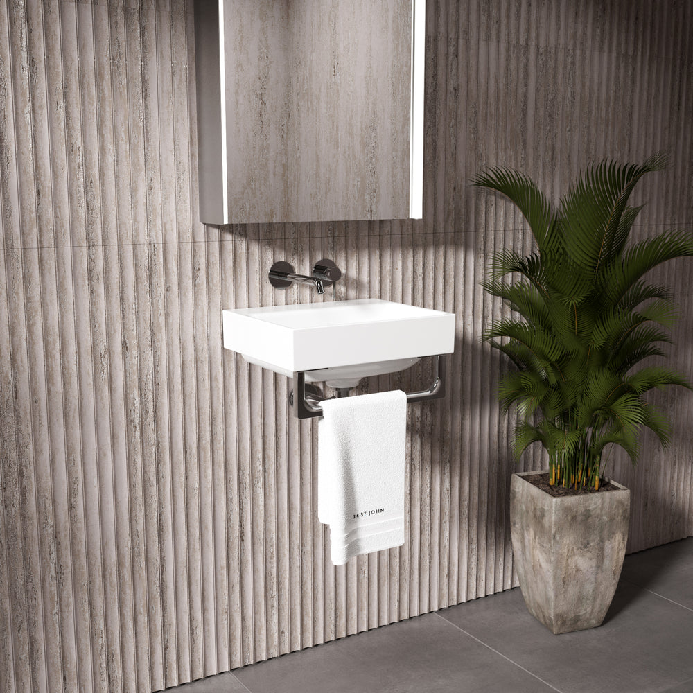 GSI Nubes Towel Rail - Chrome 400mm