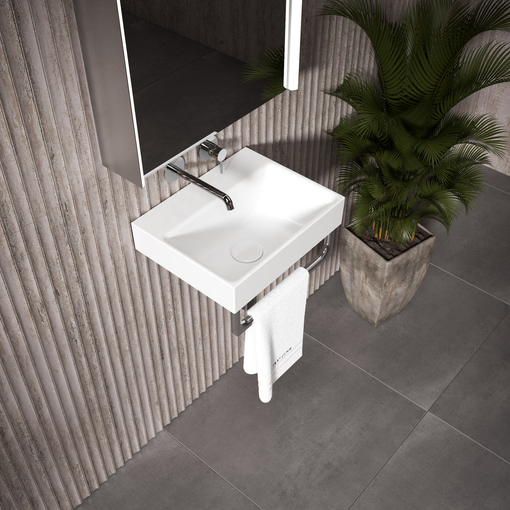GSI Nubes Towel Rail - Chrome 400mm