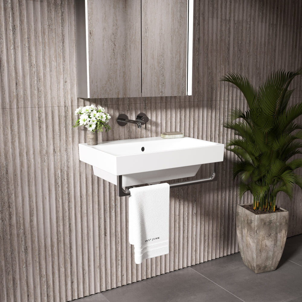 GSI Nubes Towel Rail - Chrome 600mm