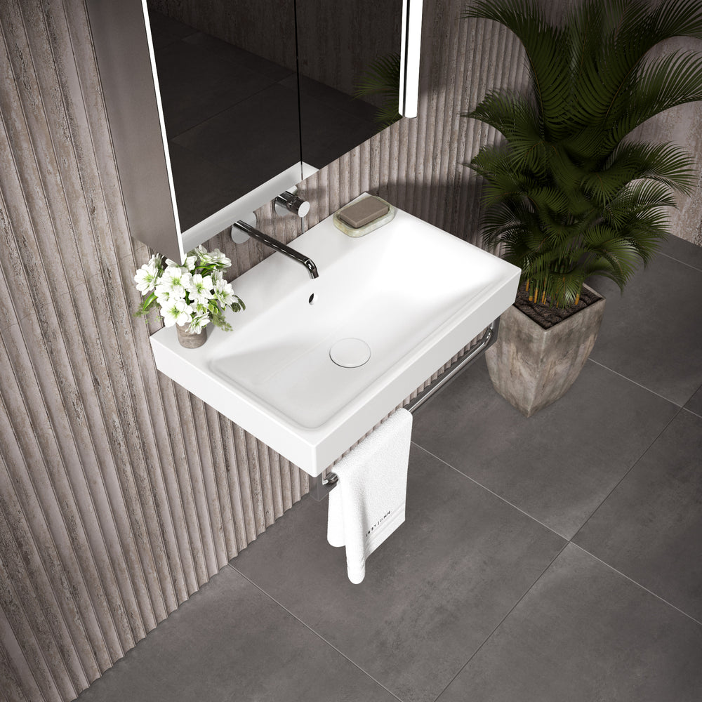 GSI Nubes Towel Rail - Chrome 600mm