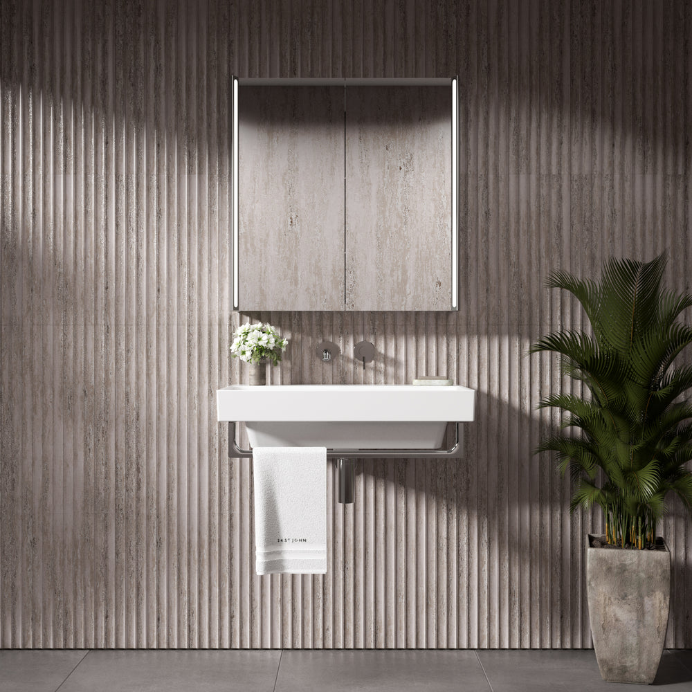 GSI Nubes Towel Rail - Chrome 700mm