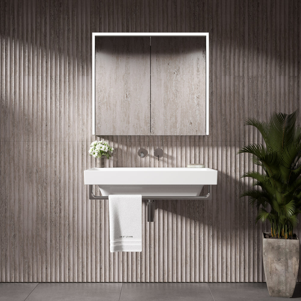 GSI Nubes Towel Rail - Chrome 800mm