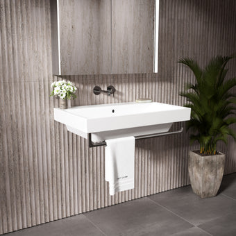 GSI Nubes Towel Rail - Chrome 800mm