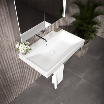 GSI Nubes Towel Rail - Chrome 800mm