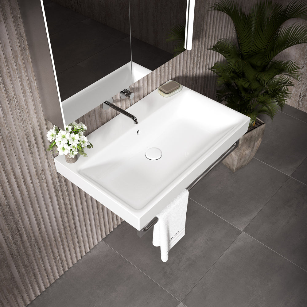 GSI Nubes Towel Rail - Chrome 800mm