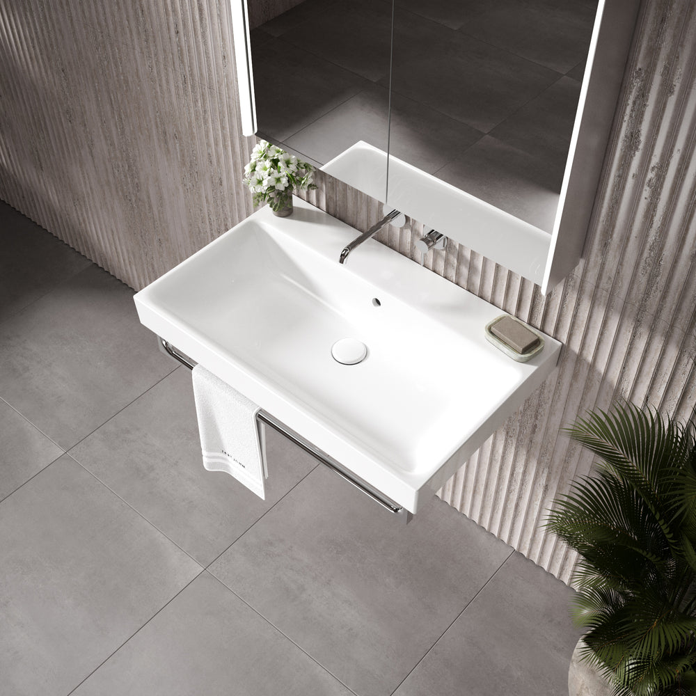 GSI Nubes Towel Rail - Chrome 800mm