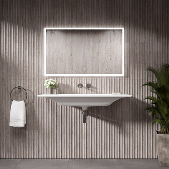 GSI Pura  Wall Hung Ceramic Basin - 1020mm x 460mm