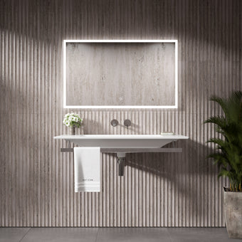 GSI Pura Towel Rail - Chrome 1020mm