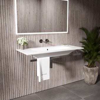 GSI Pura Towel Rail - Chrome 1020mm