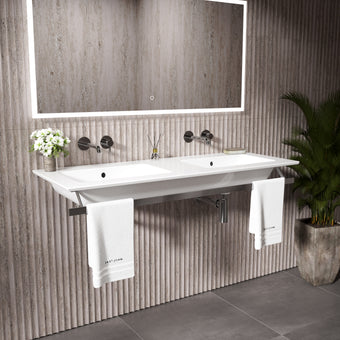 GSI Pura Towel Rail - Chrome 1220mm