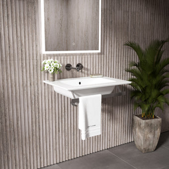 GSI Pura Towel Rail - Chrome 620mm