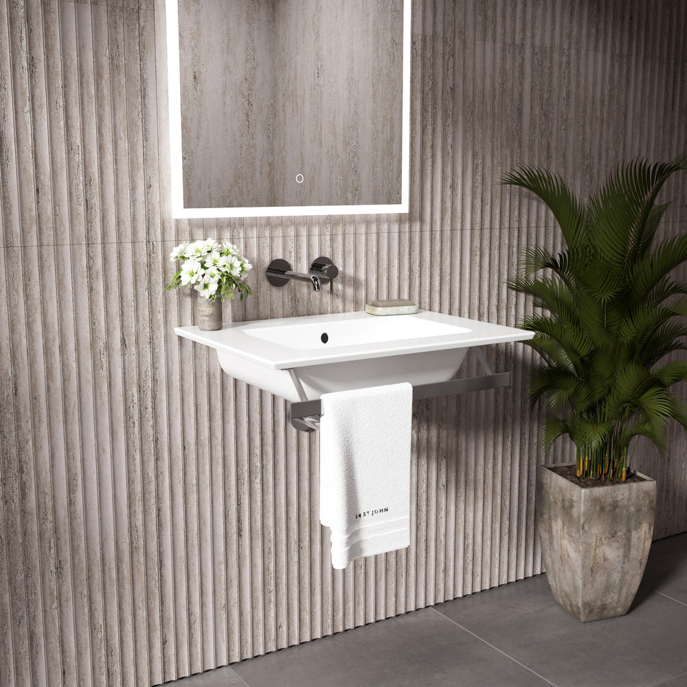 GSI Pura Towel Rail - Chrome 620mm