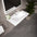 GSI Free Flow  Basin Waste -  Gloss White With Ceramic Cover