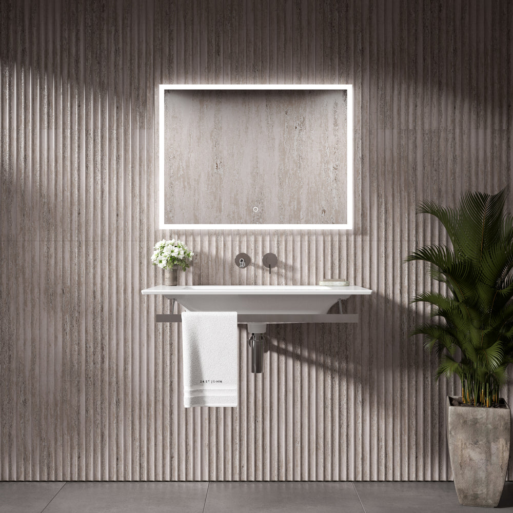 GSI Pura Towel Rail - Chrome  820mm