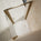 Roman Haven6 Pivot Shower Enclosure - 800mm x 800mm - Brushed Brass
