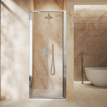 Roman Haven6 Pivot Shower Door - 800mm - Chrome