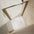 Roman Haven6 Pivot Shower Enclosure - 900mm x 800mm - Brushed Brass