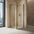 Roman Haven6 Pivot Shower Enclosure - 900mm x 800mm - Brushed Brass