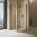Roman Haven6 Pivot Shower Enclosure - 900mm x 900mm - Brushed Brass
