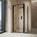 Roman Haven6 Pivot Shower Enclosure - 900mm x 800mm - Matt Black