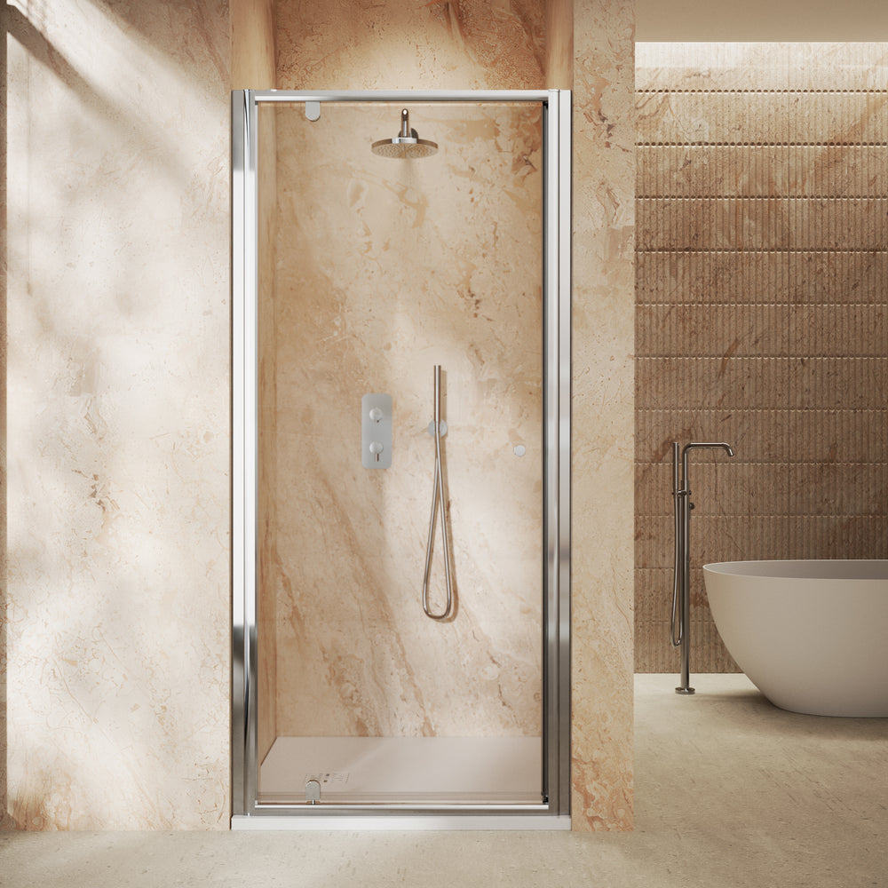 Roman Haven6 Pivot Shower Door - 900mm - Chrome