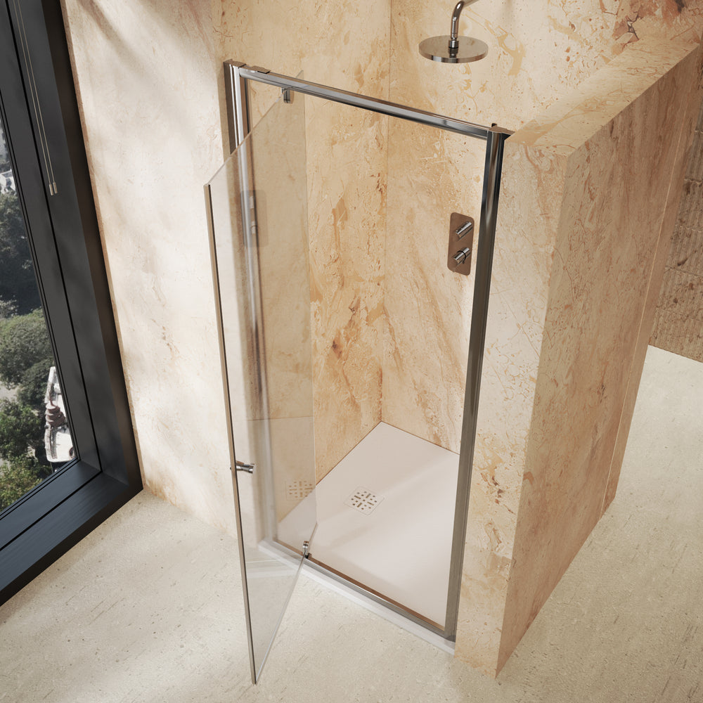 Roman Haven6 Pivot Shower Door - 900mm - Chrome