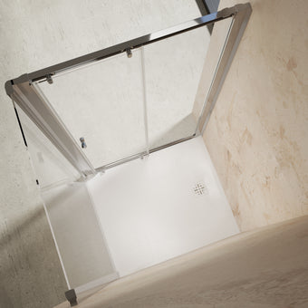 Roman Haven6 Sliding Shower Enclosure - 1000mm x 900mm - Chrome