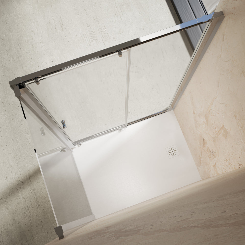 Roman Haven6 Sliding Shower Enclosure - 1200mm x 800mm - Chrome