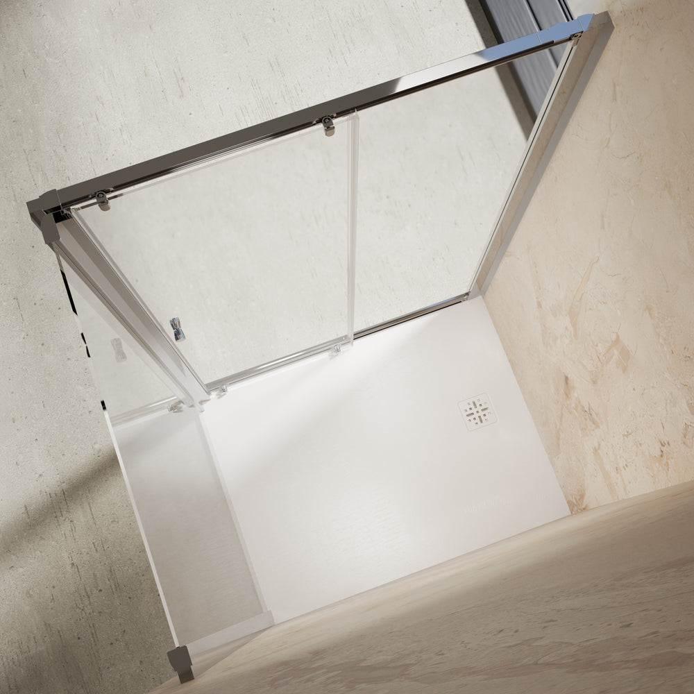 Roman Haven6 Sliding Shower Enclosure - 1200mm x 900mm - Chrome