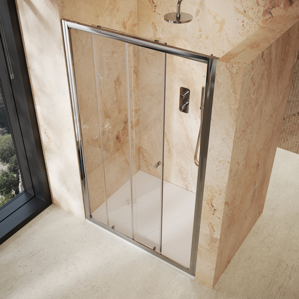 Roman Haven6 Sliding Shower Door - 1200mm - Chrome