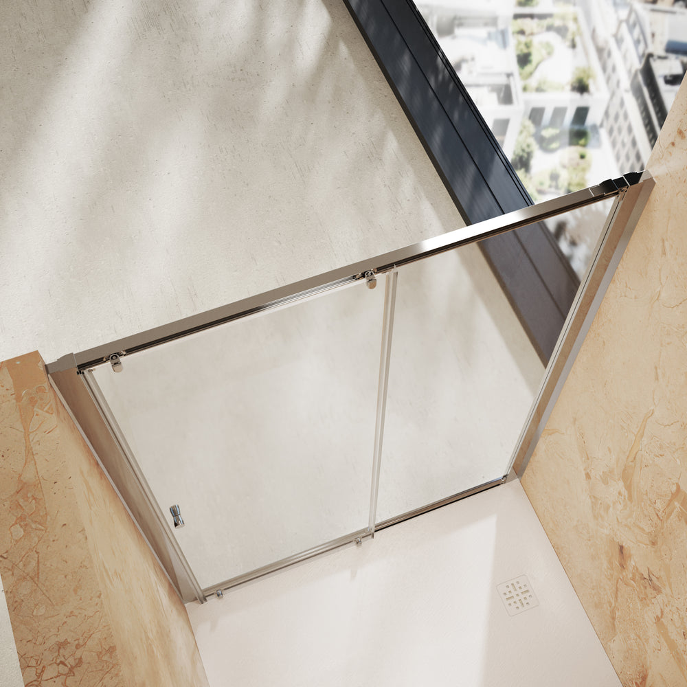 Roman Haven6 Sliding Shower Door - 1400mm - Chrome