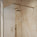 Roman Haven Select Wet Room Panel with With  Stabilising Bar - Brushed Brass - 900mm