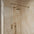 Roman Haven Select Wet Room Panel with With  Stabilising Bar - Brushed Brass - 700mm