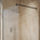 Roman Haven Select Fluted Wet Room Panel With Stabilising Bar - Matt Black - 1200mm